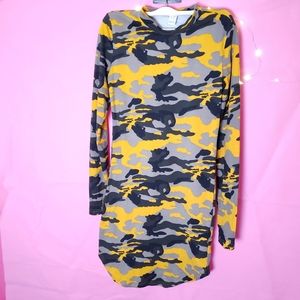 Revamp dress, dress, camouflage dress,